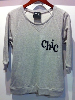 Chic sweat pullover